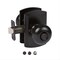 Delaney Hardware Italian Collection Santo Black Bed/Bath Door Knob 362604 - alternate 3